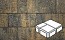 Плитка тротуарная Готика Natur FERRO, Старый Город, Лимончелло, комплект 3 шт, толщина 60 мм