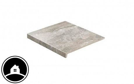 Клинкерная ступень прямоугольная рядовая Loftstufe Stroeher Epos 952 pidra 294х340х35х11 мм