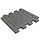 Тротуарная плитка Севилья, 80 мм, серый, бассировка
