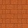 Тротуарная плитка Новый город, 40мм, оранжевый, native