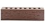 Кирпич клинкерный ЛСР Брюгге темно-терракотовый флэш береста 250*85*65 мм