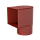 Переходник угловой квадрат-круг 100, 100/150 (00000055039)