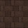 Тротуарная плитка Старый город ориджинал, 60 мм, коричневый, гладкая