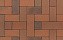 Клинкерная брусчатка мозаичная (8 частей) ABC Recker-bunt, 180*118/60*60*52 мм