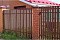 Штакетник П-образный А 0,5 GreenCoat Pural RR 23 темно-серый (RAL 7024 мокрый асфальт)