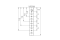 Столб 60х40х1,4х3000 RAL 6005 5 отверстий М6 (2,03/2,43)