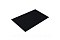 Плоский лист 0,5 Quarzit lite с пленкой RAL 9005 черный