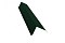 Планка торцевая 142х100 0,5 GreenСoat Pural с пленкой RR 11 темно-зеленый (RAL 6020 хромовая зелень)