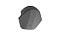 Коньковый торцевой элемент цементно-песчаный Braas Тевива графит