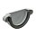 Заглушка GLC PVC 152мм RAL 9010 (белый)