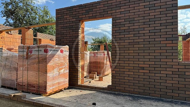 , volgabrik, oblitsovochnyy_kirpich, krasno_korichnevyy, dom