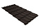 Профиль волновой Квинта плюс 0,5 GreenCoat Pural BT RR 32 темно-коричневый (RAL 8019 серо-коричневый)