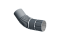 Колено круглое Ø90 Vortex Mix PE RAL 7024 мокрый асфальт