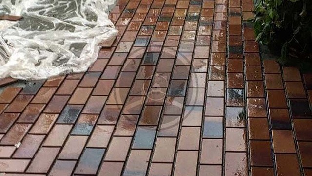 , stroeher, trotuarnaya_plitka, korichnevo_krasnyy, landshaftnyy_dizayn