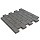 Тротуарная плитка Севилья, 80 мм, серый, гладкая