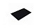 Плоский лист 0,5 Стальной бархат с пленкой RAL 9005 черный