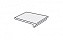 Клинкерная ступень флорентинер ABC Granit Grau, 335*310*10 мм