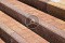 Тротуарная плитка Прямоугольник Лайн, 60 мм, коричневый, бассировка