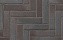 Тротуарная клинкерная плитка Stroeher 336 metallic black, 240*52*18 мм
