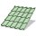 Металлочерепица МЕТАЛЛ ПРОФИЛЬ Монтекристо-S NormanMP (ПЭ-01-6019-0.5)