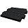 Тротуарная плитка Валенсия, 80 мм, черный, бассировка