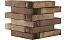 Кирпич клинкерный полнотелый Plinfa Iron 2811, 270*85*50 мм