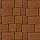 Тротуарная плитка Старый город ориджинал, 60 мм, оранжевый, native