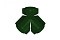 Тройник Y конька полукруглого PE с пленкой RAL 6002 лиственно-зеленый