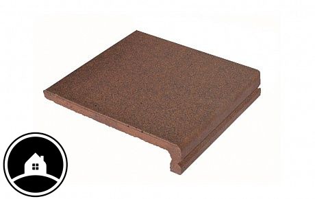 Клинкерная ступень Terraklinker (Gres de Breda) Lava модель A, 250*330*70*20 мм