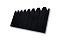 Профнастил С10B фигурный 0,45 Drap RAL 9005 черный