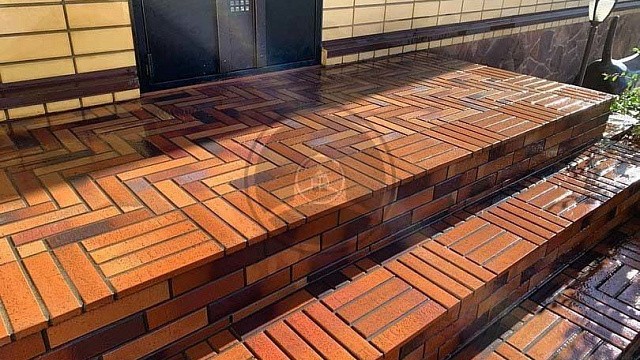 , stroeher, trotuarnaya_plitka, korichnevo_krasnyy, landshaftnyy_dizayn