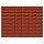 Тротуарная плитка BRAER Прямоугольник, Красный, h=40 мм