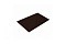 Плоский лист 0,5 GreenCoat Pural matt RR 887 шоколадно-коричневый (RAL 8017 шоколад)