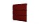 Софит металлический центральная перфорация 0,45 РЕ с пленкой RAL 3011 коричнево-красный