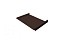 Кликфальц GL 0,5 GreenCoat Pural Matt с пленкой на замках RR 887 шоколадно-коричневый (RAL 8017 шоколад)