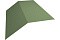 Планка конька плоского 145х145 0,45 PE с пленкой RAL 6019 бело-зеленый