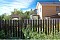 Штакетник П-образный А фигурный 0,5 Satin RR 32 темно-коричневый