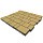 Тротуарная плитка Бельпассо, 40 мм, песочный, гладкая