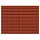 Тротуарная плитка BRAER Прямоугольник, Красный, h=60 мм