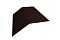 Планка конька плоского 190х190 0,5 GreenCoat Pural Matt RR 887 шоколадно-коричневый (RAL 8017 шоколад)