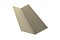 Планка ендовы верхней 145х145 0,5 Satin с пленкой RAL 1015 светлая слоновая кость