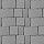 Тротуарная плитка Старый город ориджинал, 60 мм, серый, гладкая