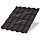 Металлочерепица МЕТАЛЛ ПРОФИЛЬ Монтекристо-S (VikingMP E-20-RR32-0.5)