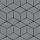 Тротуарная плитка Полярная звезда, 80 мм, серый, гладкая