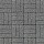 Тротуарная плитка Паркет, 60 мм, серый, native
