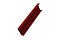 Декоративная накладка на столб 0,45 PE с пленкой RAL 3011 коричнево-красный