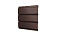 Софит металлический без перфорации 0,5 GreenCoat Pural matt с пленкой RR 887 шоколадно-коричневый (RAL 8017 шоколад)