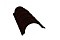 Планка конька полукруглого 0,5 GreenCoat Pural с пленкой RR 32 темно-коричневый (RAL 8019 серо-коричневый)