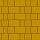 Тротуарная плитка Новый город, 40мм, желтый, гладкая