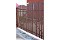 Штакетник М-образный А 0,45 Drap RAL 6005 зеленый мох